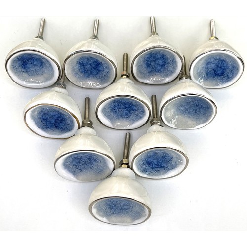 SETS OF 6 AND 10 CUPBOARD KNOBS & DRAWER PULLS Gold Silver Bee Ceramic Brass - Picture 143 of 215