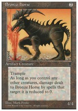 4x Bronze Horse ~ Near Mint Chronicles MTG Magic x4 4 UltimateMTG Playset Artifa