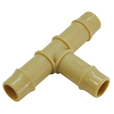 13MM INLINE TAP VALVE BARBED HOLMAN WATER PIPE PLASTIC FITTINGS PLUMBING