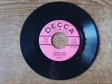 PROMO 1963 VERY GOOD++RED FOLEY-Goodnight Mama, Goodnight Papa/Poor Jack31530 45