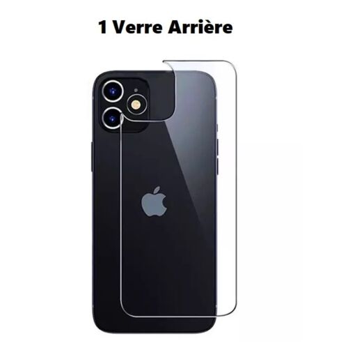Vitre Verre Protection AVANT+ARRIÈRE+CAMÉRA iPhone 16 15 14 13 12 11 X Pro Max - Imagen 19 de 23