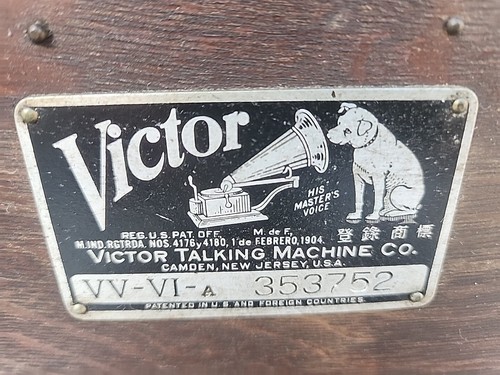 Victor VV-VI Phonograph Record Player Talking Machine - FOR PARTS - Picture 2 of 16