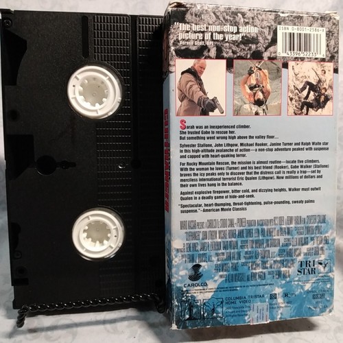 Cliffhanger (VHS, 1993) - Imagen 3 de 3