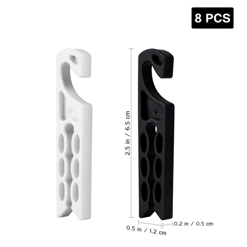 UKCOCO 8Pcs Car Air Vent Holder Mount Earphone Cable Glasses Organizer Hanger - 第 8/10 張圖片