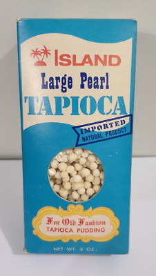 Vintage ''Island'' Tapioca Pudding, Large Pearls, in Original Box, Richmond Hill