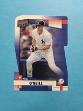 PAUL O'NEILL 2002 DONRUSS FAN CLUB DIE-CUT BASEBALL CARD # 33 G3539