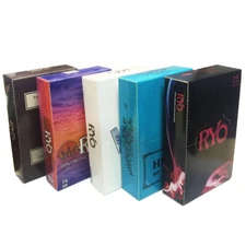 5 Boxes Hemp Cigarette Rolling Papers 77*45mm 5000 leaves smoking RYO Full Combo