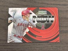 2022 Topps Chrome Update Generation Now Shohei Ohtani #GNC5 Angels (A)