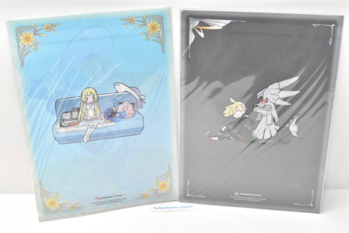 Pokemon Lillie & Gladio & Lusamine 5 Tipos Transparente Porta Archivos Set 2017 Con Estuche - Imagen 4 de 21