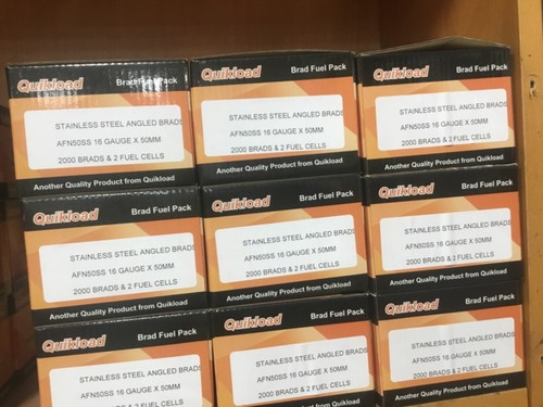 Bracci zincati Paslode Quikload angolati calibro 16 con o senza gas quantità 2000 - Foto 7 di 8