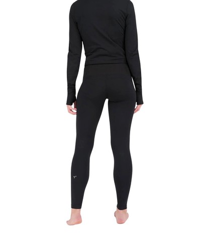 Medias base Terramar Cloud Nine 2.0 para mujer, negras, medianas - Imagen 3 de 5