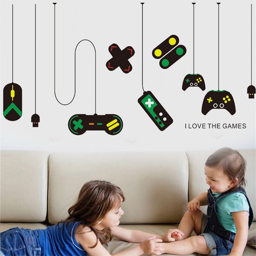 Playroom Wall Sticker Set For Boys' Bedroom Living Room Removable Art Decoration