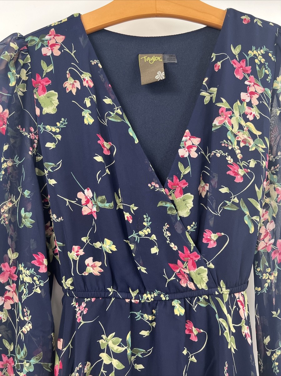 green emerald velvet dress Buy Navy Blue Cotton Floral Fit and Flare Dress Online