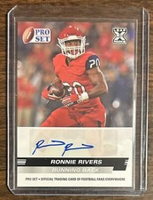 Ronnie Rivers Autograph Auto RC  Leaf Pro Set #PSA-RR1 2022 Los Angeles Rams