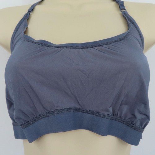 Skims Women Plus Size 3X Wireless Unlined Scoop Neck Bra Gray Blue Bralette Top - Picture 3 of 11