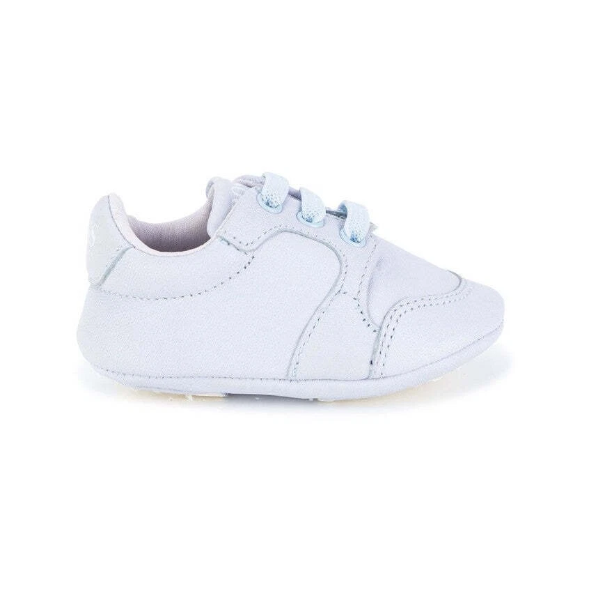 ORIGINAL HUGO BOSS LEATHER SNEAKERS PRE SHOES BRAND LOGO FOR BABIES