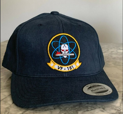 VF-151 Embroidered Squadron Hat, USN Licensed Product, 2 Place Embroidery - Bild 1 von 3