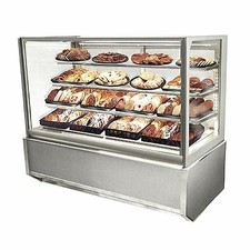 Federal Industries ITD4834-B18 48" Italian Glass Non-Refrigerated Display Cas...