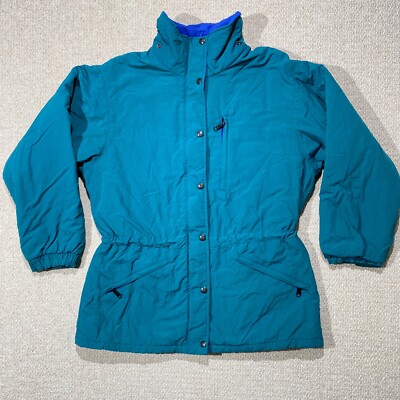 VINTAGE LL Bean Jacke Damen Große 14 Penobscot Parka Mountain Thinsulate Mantel