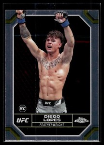 Diego Lopes 2024 Topps Chrome UFC Rookie B Card #26