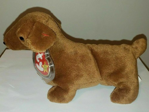 Ty Beanie Baby WEENIE the Dachshund Dog 7.5" NEW MWMTs Plush Stuffed Animal Toy - Picture 5 of 11