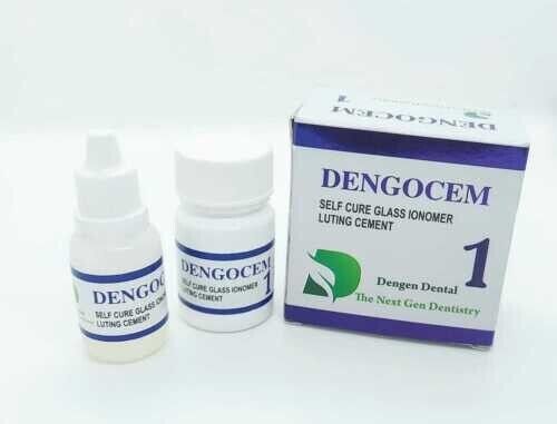 Permanent Dental Cement For Fixing Loose Caps/Crowns/Bridges Full Kit - Picture 2 of 3