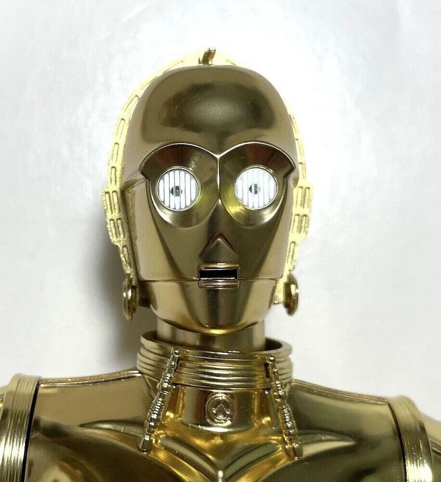 "STAR WARS C-3PO 12"" PM Diecast Chogokin 1/6 Bandai Tamashii Nations con caja" Foto 4 de 4