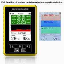 Geiger Counter Tube Nuclear Radiation Detector β γ X-Ray Dosimeter Monitor