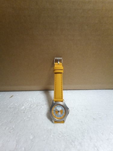 Snoopy Watch ORANGE Opex **NEW** JAPAN Movt - Water Resist - (DEATH BATTERY) - Picture 2 of 6