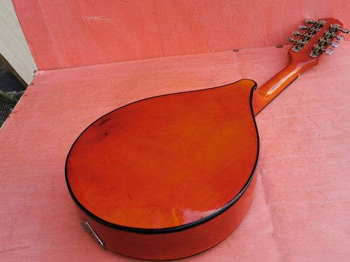 ANTIGUO INSTRUMENTO MUSICAL MANDOLINA MADERA VINTAGE - Imagen 11 de 17