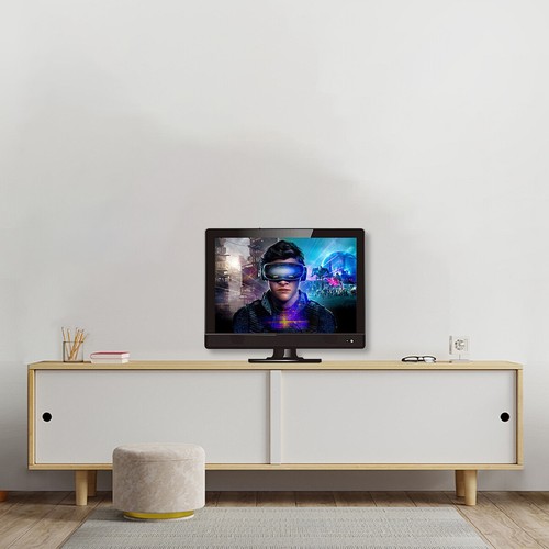 2024 TV-13D 13.3" TV LED Widescreen HDTV Built-in DVD Player w/ HDMI & USB Black - Picture 10 of 13