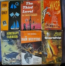 6 Vintage Paperback Books (1954-1960) See Description For Titles