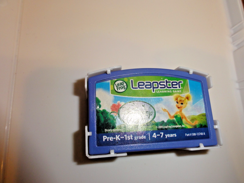 Leapfrog Leapster 2 System Bundle con gioco Disney Fairies testato funzionante - Foto 6 di 8