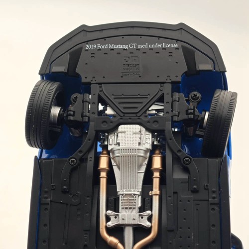 DM 1/18 Model Replicas Ford Mustang GT 2019 RHD Diecast Car Miniature Gifts Blue - Picture 15 of 18