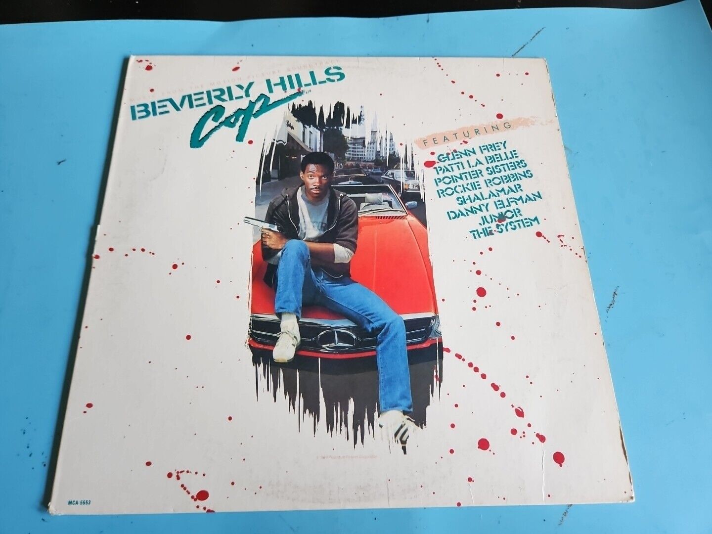 Beverly Hills Cop (Soundtrack) 1984 VG LP Pop Rock Soul Funk Synth-Pop MCA-5553