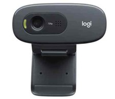 Logitech C270 HD Webcam - Dark Grey (960-000694)