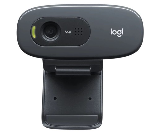 Logitech C270 HD Webcam - Dark Grey (960-000694) - Picture 1 of 4