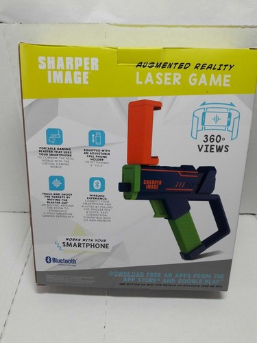 Sharper Image Augmented Reality Laser Game Gun Bluetooth 360 views - Picture 2 of 4