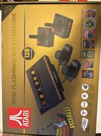 Atari Flashback 8 Gold Console HDMI 120 Games 2 Wireless Controllers video game