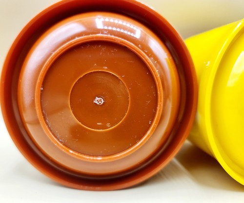 JUEGO DE 4 bandejas de bocadillos y cuencos de sopa Heller Melamina estilo Massimo, multicolor de colección - Imagen 15 de 24