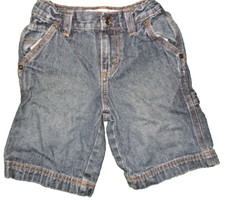 Child's Size 5 Carpenter Jeans Shorts Adjustable Waist Cherokee Cotton 7" Inseam