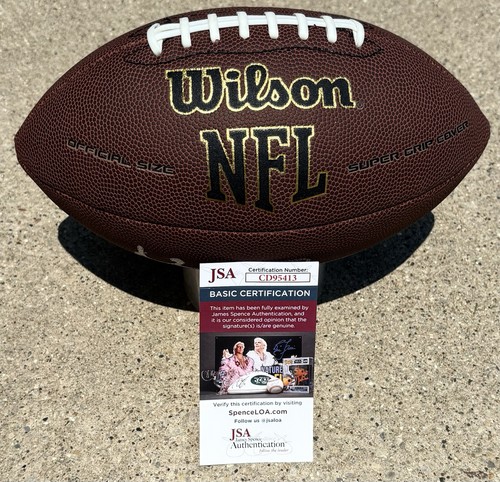 MIKE VRABEL Patriots SIGNED NFL Football JSA COA New England - Picture 2 of 3