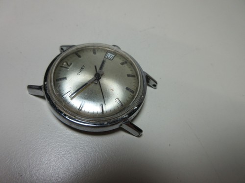 VINTAGE TIMEX MENS WRIST WATCH 16550 10578 WATCHMAKER #8 - Picture 4 of 8