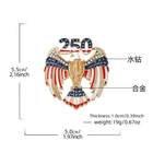 250th Anniversary USA Lapel Pins Brooches 1776 2026 Independence Day 4th of K