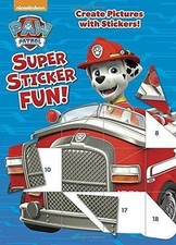 PAW Patrol Super Sticker Fun! (Paw Patrol) by Golden Books (English) Paperback B