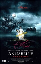 LULU WILSON signed 11x17 Poster Annabelle Creation 2017 Linda Beckett Witness LULU WILSON signed 11x17 Poster Annabelle Creation 2017 Linda Beckett Witness