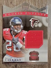 2015 Panini Crown Royale Tevin Coleman #RRM-TC /499 Falcons Rookie Card