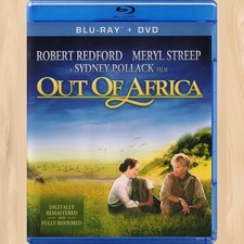 Robert Redford OUT OF AFRICA Blu-ray + DVD Michael Gough MERYL STREEP Iman  0928