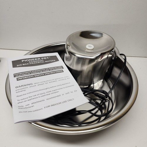 Pioneer Fountain Big Max - Edelstahl 128 Oz.