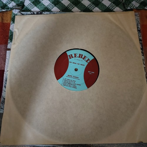 Ralph Stanley And the Clinch Mountain Boys Cry From The Cross 1971 Rebel SLP1499 - Picture 6 of 11